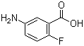 structure of CAS# 56741-33-4, 5-氨基-2-氟苯甲酸