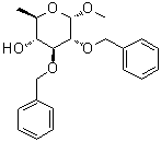 CAS # 56750-58-4, Methyl 6-deoxy-2,3-bis-O-(phenylmethyl)-alpha-D-glucopyranoside