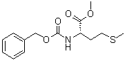 structure of CAS# 56762-93-7, N-Benzyloxycarbonyl-L-methionine methyl ester