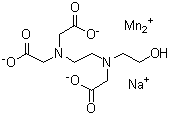 CAS # 56779-88-5, N-[2-[Bis(carboxymethyl)amino]ethyl]-N-(2-hydroxyethyl)glycine manganese complex sodium salt