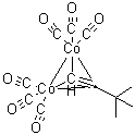 structure of CAS# 56792-69-9, 叔丁基乙炔六羰基二钴
