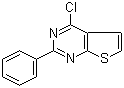 CAS 登录号：56843-80-2, 4-氯-2-苯基噻吩并[2,3-d]嘧啶