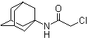N-Chloroacetyl-1-aminoadamantane molecular structure (CAS 5689-59-8)