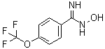structure of CAS# 56935-71-8, N-羟基-4-(三氟甲氧基)苯甲脒