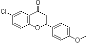 6-Chloro-4'-methoxyflavanone molecular structure (CAS 56949-40-7)