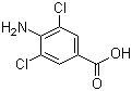 CAS 登录号：56961-25-2, 4-氨基-3,5-二氯苯甲酸