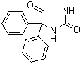 5,5-Diphenylhydantoin molecular structure (CAS 57-41-0)