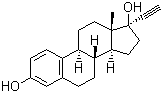 structure of CAS# 57-63-6, Ethynyl estradiol