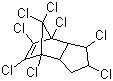 CAS # 57-74-9, Chlorindan, CD 68, 1,2,4,5,6,7,8,8-Octachloro-4,7-methano-3a,4,7,7a-tetrahydroindane, Cortilan-neu, Dowchlor, ENT 9932, HCS 3260, M 140, NSC 8931, Octachloro-4,7-methanotetrahydroindane, Oktaterr, Tat Chlor 4, Toxichlor