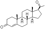 structure of CAS# 57-83-0, Progesterone