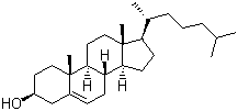 structure of CAS# 57-88-5, 胆固醇