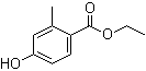structure of CAS# 57081-00-2, 4-羟基-2-甲基苯甲酸乙酯