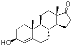CAS # 571-44-8, (3beta)-3-Hydroxy-androst-4-en-17-one, 3beta-Hydroxyandrost-4-en-17-one, 4-Androsten-3beta-ol-17-one