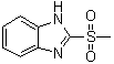 CAS # 57159-81-6, 2-(Methanesulfonyl)benzimidazole, 2-(Methylsulfonyl)benzimidazole, NSC 191930