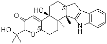 structure of CAS# 57186-25-1, 蕈青霉素