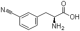 structure of CAS# 57213-48-6, L-3-Cyanophenylalanine