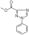 CAS # 57226-96-7, 1-Phenyl-1H-[1,2,4]triazole-3-carboxylic acid methyl ester