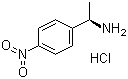 structure of CAS# 57233-86-0, (S)-1-(4-Nitrophenyl)ethylamine hydrochloride