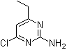 structure of CAS# 5734-67-8, 2-氨基-4-氯-6-乙基嘧啶