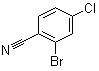 structure of CAS# 57381-49-4, 2-溴-4-氯苯甲腈