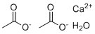 structure of CAS# 5743-26-0, 一水乙酸钙