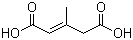 structure of CAS# 5746-90-7, 3-Methylglutaconic acid