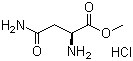 structure of CAS# 57461-34-4, L-Asparagine methyl ester hydrochloride