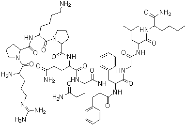CAS # 57462-42-7, 11-L-Norleucinamidesubstance P, (Nle-NH211)-Substance P, [Norleucinamide11]substance P