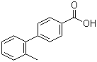 structure of CAS# 5748-43-6, 2'-甲基联苯-4-甲酸
