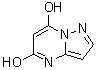 structure of CAS# 57489-70-0, Pyrazolo[1,5-a]pyrimidine-5,7-diol