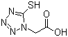 structure of CAS# 57658-36-3, 5-巯基-1H-四氮唑-1-乙酸