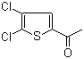 structure of CAS# 57681-59-1, 2-乙酰基-4,5-二氯噻吩