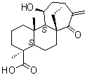 CAS # 57719-81-0, (4alpha,11beta)-11-Hydroxy-15-oxokaur-16-en-18-oic acid, 5F, Pteris diterpenoid 5F