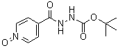 structure of CAS# 577778-86-0, 4-Pyridinecarboxylic acid 2-[(1,1-dimethylethoxy)carbonyl]hydrazide 1-oxide