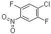 structure of CAS# 578-28-9, 4-Chloro-2,5-difluoronitrobenzene