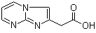 CAS # 57892-73-6, Imidazo[1,2-a]pyrimidine-2-acetic acid, NSC 300269