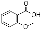 CAS # 579-75-9, o-Anisic acid, 2-Methoxybenzoic acid, o-Methoxybenzoic acid