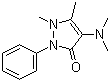 structure of CAS# 58-15-1, 氨基比林