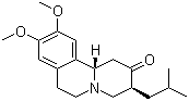 Tetrabenazine molecular structure (CAS 58-46-8)