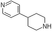 CAS # 581-45-3, 4-(4-Pyridyl)piperidine, 1,2,3,4,5,6-Hexahydro-[4,4']bipyridinyl, 4-(4-Piperidinyl)pyridine, 4-(4-Pyridinyl)piperidine