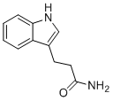 structure of CAS# 5814-93-7, 3-(1H-吲哚-3-基)丙酰胺