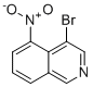 structure of CAS# 58142-46-4, 4-溴-5-硝基异喹啉