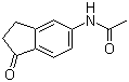 structure of CAS# 58161-35-6, N-(1-氧代-2,3-二氢-1H-茚-5-基)乙酰胺