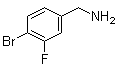 CAS # 581812-99-9, 4-Bromo-3-fluorobenzenemethanamine, 4-Bromo-3-fluorobenzylamine