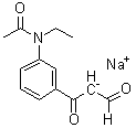 CAS # 582298-34-8, N-[3-(1,3-Dioxopropyl)phenyl]-N-ethylacetamide sodium