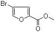 structure of CAS# 58235-80-6, 4-溴呋喃-2-羧酸甲酯