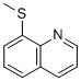 structure of CAS# 5825-25-2, 8-(甲硫基)喹啉