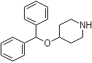 structure of CAS# 58258-01-8, 4-(二苯甲基氧基)哌啶