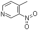 4-Methyl-3-nitropyridine molecular structure (CAS 5832-44-0)