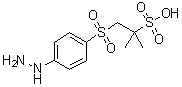 CAS 登录号：58370-36-8, 1-[(4-肼基苯基)磺酰基]-2-甲基-2-丙烷磺酸